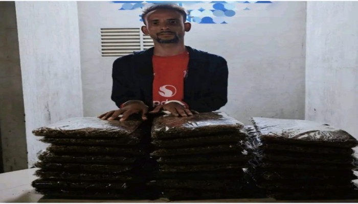 ময়ৃনসিংহে গাঁজাসহ  আসামী গ্রেফতার ০১