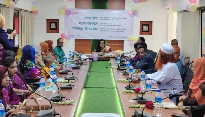 কালীগঞ্জে ‘খেলার জগৎ’ মডেলের অগ্রগতি: সরকারি কর্মকর্তাদের সঙ্গে ব্র্যাকের মতবিনিময়