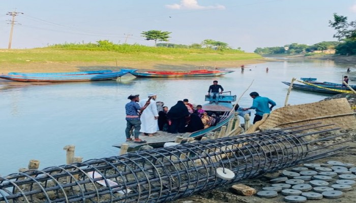 সিলেটের বালাগঞ্জে বড়ভাঙা নদীর ওপর একটি ব্রিজ নির্মাণ দুইপারের মানুষের বহু বছরের স্বপ্ন