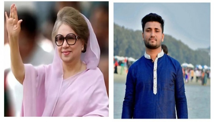 খালেদা জিয়ার জন্য দোয়া চাইলেন  ছাত্রনেতা সাদ্দাম হোসেন