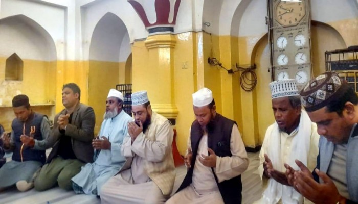 সিলেটে সাবেক প্রধানমন্ত্রী দেশনেত্রী বেগম খালেদা জিয়ার সুস্থতা কামনায় দোয়া মাহফিল অনুষ্ঠিত