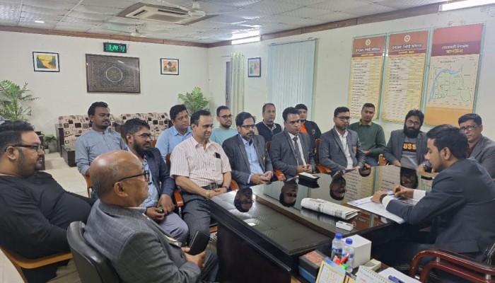 বোয়ালখালী প্রেসক্লাবের নেতৃবৃন্দের সাথে নবাগত ইউএনও’র মতবিনিময়