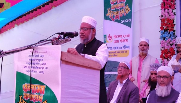 কালীগঞ্জে ওলামা–মাশায়েখ সম্মেলন অনুষ্ঠিত, ঐক্যের আহ্বান