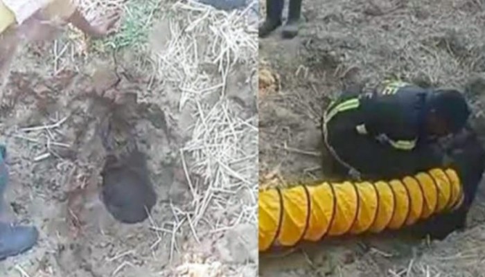 রাজশাহীর তানোরে ৩৫ ফুট গভীর নলকূপে আটকা ২ বছরের শিশু, চলছে শ্বাসরুদ্ধকর উদ্ধার অভিযান