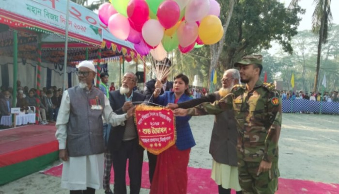 মির্জাগঞ্জে যথাযোগ্য মর্যাদায় মহান বিজয় দিবস পালিত