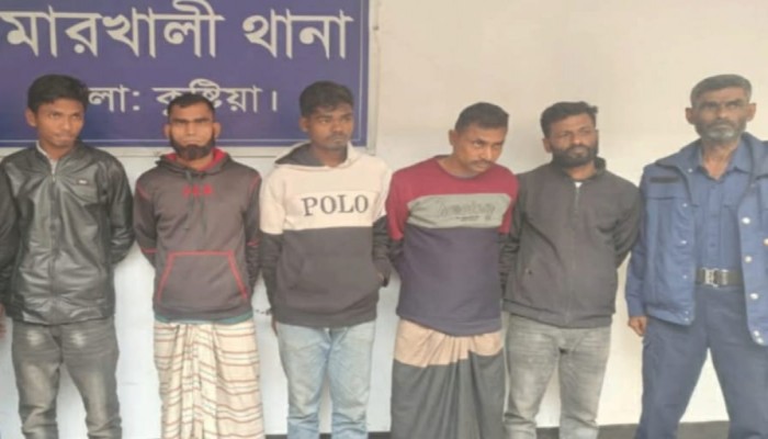 কুমারখালীতে আন্তঃজেলা ইজিবাইক চোর চক্রের মূলহোতা চার সহযোগীসহ গ্রেফতার