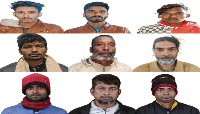 রাজশাহীতে চার থানার অভিযানে মাদক-সহ গ্রেফতার- ৯ জন