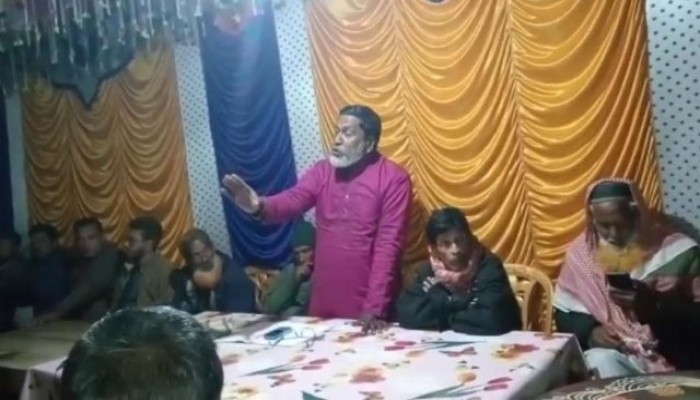 আঃ লীগ নেতাকর্মীদের বুক ফুলিয়ে চলাফেরার নির্দেশনা দিলেন কুড়িগ্রামের এক বিএনপি নেতার