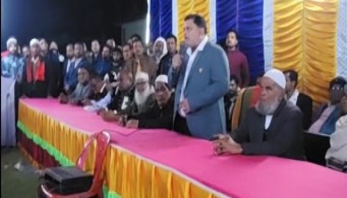 নকলায় বিএনপি মনোনিত সংসদ সদস্য প্রার্থী ফাহিম চৌধুরীর পথসভা অনুষ্ঠিত