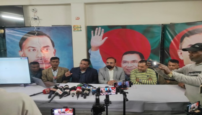 কারণ দর্শানোর নোটিশে অস্পষ্টতার অভিযোগ: সংবাদ সম্মেলনে পঞ্চগড়–১ আসনের বিএনপি