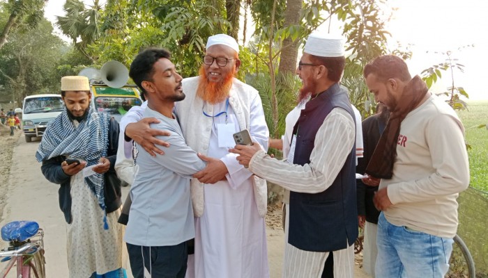 ভোজগাতী ইউনিয়নে হাতপাখার প্রার্থীর তুমুল গণসংযোগ, ইসলামী আন্দোলনের ভোটযুদ্ধে গতি