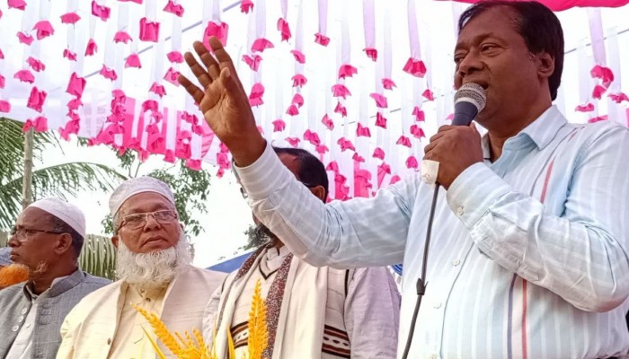 ​নড়াইল-১ আসনের বিএনপির প্রার্থী বিশ্বাস জাহাঙ্গীর আলমের জনসভা অনুষ্ঠিত।