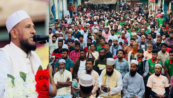 কুটি বাজারে জামায়াতের বিশাল জনসভা