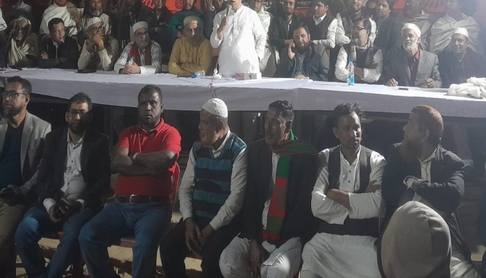 বুড়িচংয়ে ধানের শীষের নির্বাচনী পথসভা