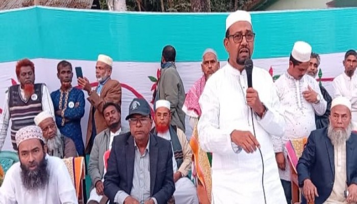 ​রাজাপুরে বিএনপি প্রার্থী রফিকুল ইসলাম জামালের নির্বাচনী উঠান বৈঠক অনুষ্ঠিত