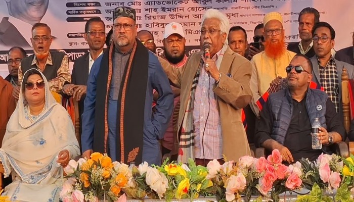 বরিশাল-২ আসনে বিএনপি প্রার্থীর পাশে শেরেবাংলার পরিবার, সমর্থন জানিয়ে সরে দাঁড়ালেন এনপিপি প্রার্থী