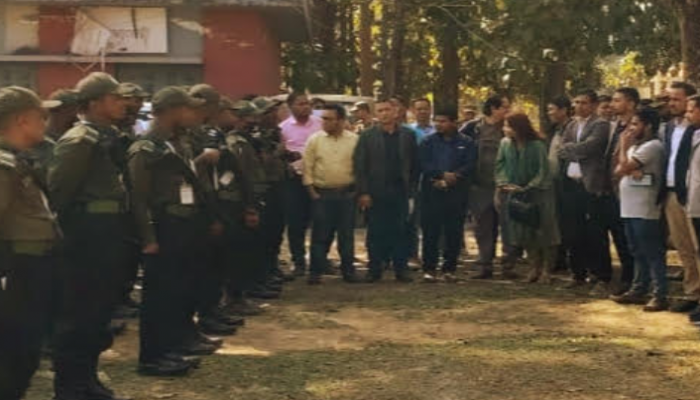 নিশ্ছিদ্র নিরাপত্তায় রাজস্থলীর ১২ কেন্দ্রের নির্বাচনী সরঞ্জাম পৌঁছেছে