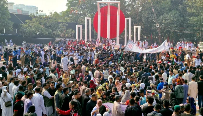 উৎসবমুখর পরিবেশে মহান শহীদ দিবস ও আন্তর্জাতিক মাতৃভাষা দিবস পালিত