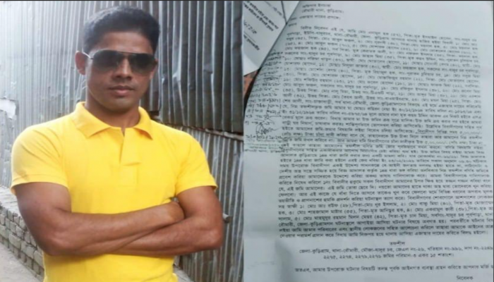 কুড়িগ্রামের রৌমারীতে জমি দখল করতে ফসল পুড়িয়ে ভস্মীভূত, প্রধান আসামী গ্রেফতার