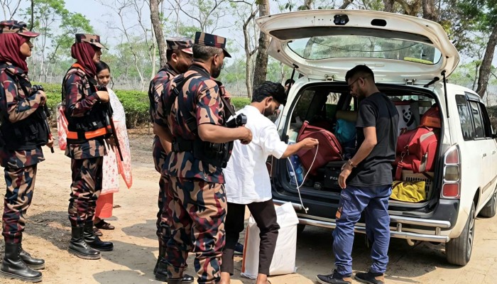 জ্বালানি তেল পাচার ঠেকাতে হবিগঞ্জ সীমান্তে বিজিবির টহল ও তল্লাশি জোরদার