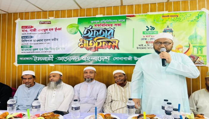 সোনাগাজীতে ইসলামী আন্দোলনের ইফতার ও দোয়া মাহফিল