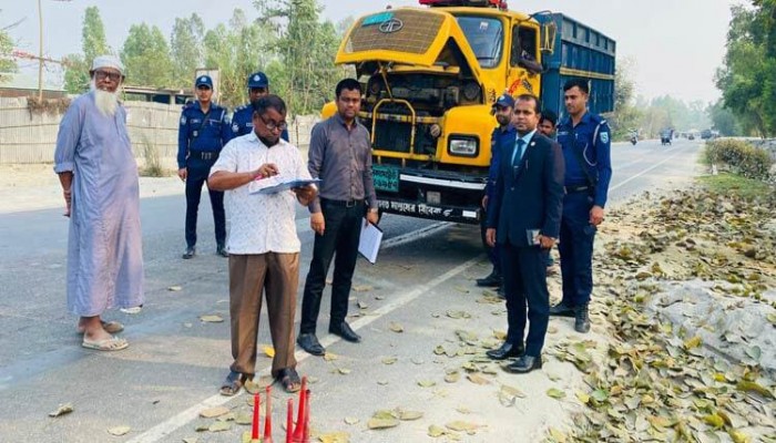 শব্দ দূষণের অপরাধে কুড়িগ্রামে ৭ চালকের জরিমানা