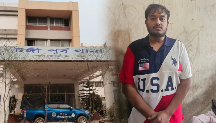 টঙ্গীতে তিন পুলিশ সদস্যকে মারধর করায় গ্রেপ্তার যুবক