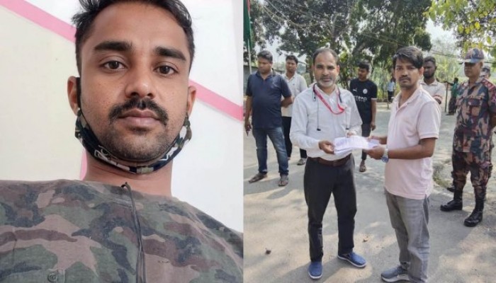 ৩৮ দিন পর কুড়িগ্রামে এলো ভার‌তে মারা যাওয়া বাংলা‌দে‌শির লাশ