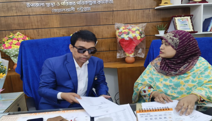 ​বোয়ালখালী উপজেলা স্বাস্থ্য কমপ্লেক্সে যুগ্ম সচিব পরিদর্শন,সেবার মান নিয়ে সন্তোষ,৫০ শয্যার হাসপাতালে ৯১ রোগী ভর্তি,চিকিৎসক-নার্সদের প্রশংসা