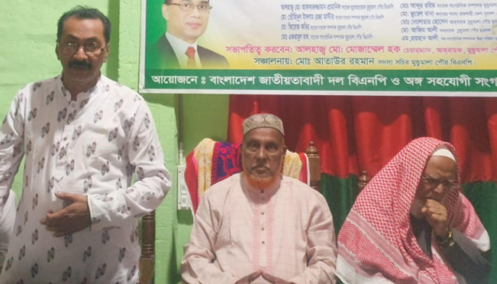 তানোরে স্বাধীনতা দিবসে বিএনপির আলোচনা সভা ও দোয়া মাহফিল