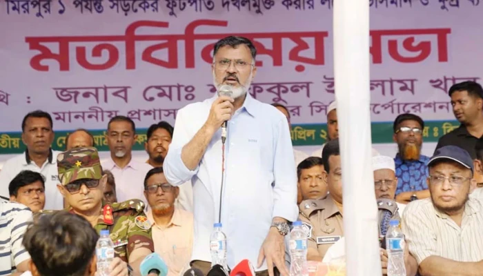 রাজধানীর ফুটপাতে ব্যবসা করা যাবে না: ডিএনসিসি প্রশাসক