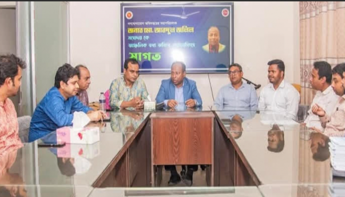 ময়মনসিংহ তথ্য কমপ্লেক্সের ভিত্তিস্থাপন প্রস্তুতি পরিদর্শনে গণযোগাযোগ অধিদপ্তরের মহাপরিচালক