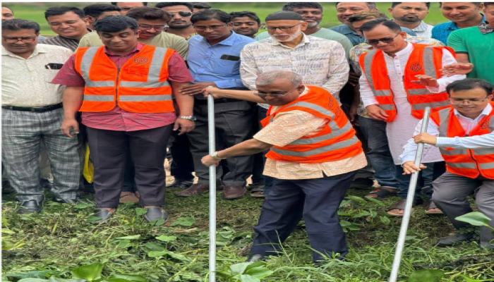 ​নেত্রকোনায় খাল পরিষ্কার কার্যক্রমের উদ্বোধন