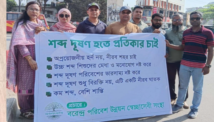 ​যানবাহনের হর্নে অতিষ্ঠ রাজশাহী নগরী, বাড়ছে স্বাস্থ্যঝুঁকি