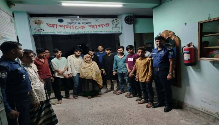 দেবীগঞ্জে ভ্রাম্যমাণ আদালতে ১১ মাদকসেবীর ৬ মাসের কারাদণ্ড