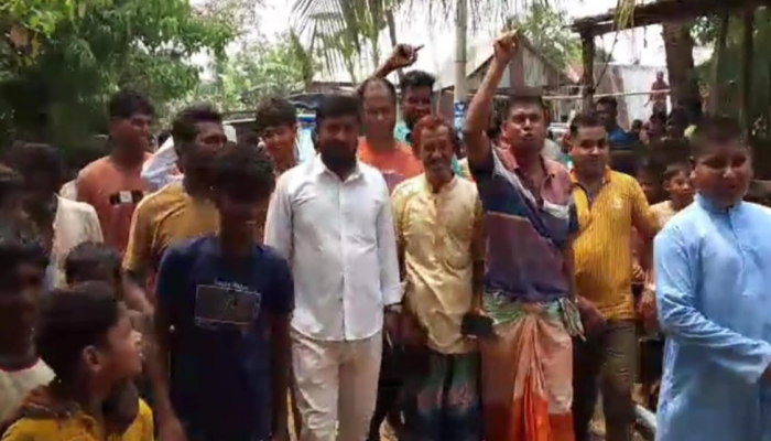 অপরাধ নিয়ন্ত্রণে জনপ্রতিনিধি'র নেতৃত্বে বিক্ষোভ মিছিল