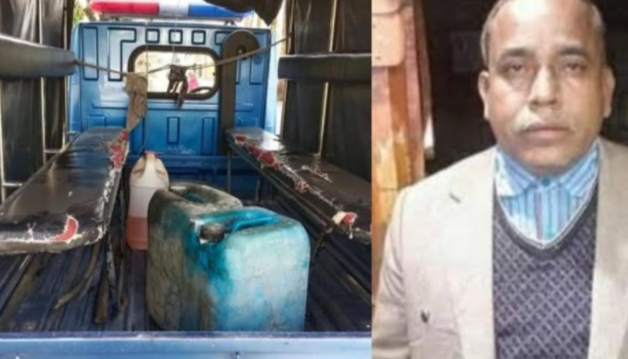 কুড়িগ্রামের ফুলবাড়ীতে বিএনপি নেতার বাড়ি থেকে জ্বালানি তেল উদ্ধার