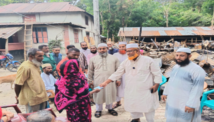 সমাজের যেকোনো মানুষের দুর্দিনে জামায়াতে ইসলামী মানবিক সহায়তার হাত বাড়িয়ে দেয় -মাওলানা জহির উদ্দিন মুহাম্মদ বাবর