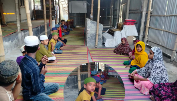 ​কেক নয়, ভালোবাসা; এতিমদের সঙ্গে ব্যতিক্রমী জন্মদিন ইবি শিক্ষার্থীর