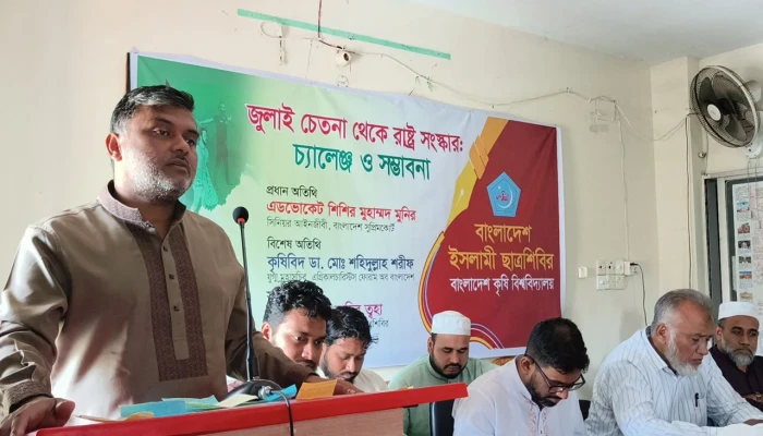 জুলাই সনদের সমস্যা বাস্তবায়নে, বিষয়বস্তুতে নয়: শিশির মনির