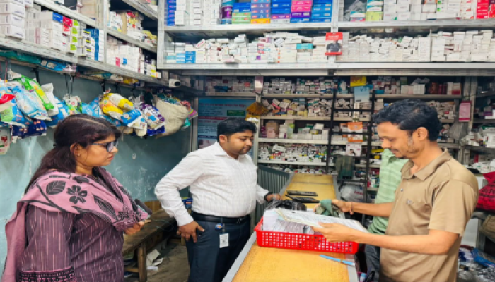 ​বোয়ালখালীতে  ৫ দোকানকে ৭০ হাজার টাকা জরিমানা