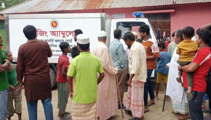 বাড়িতে ফিরল ড্রোনের আঘাতে নিহত শাহ আলমের লাশ