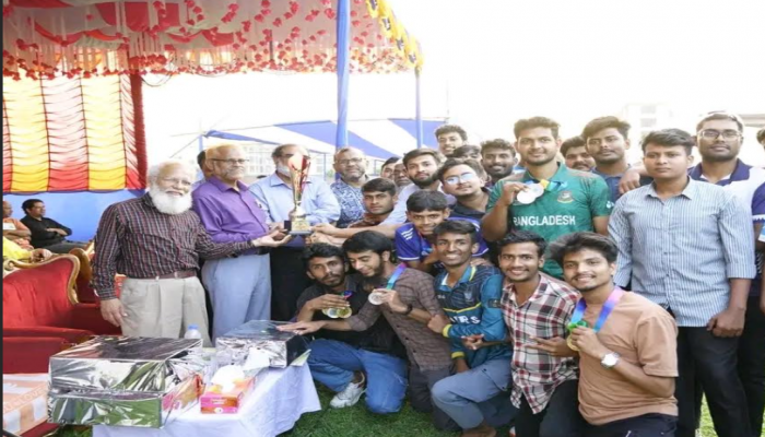 বাকৃবিতে আন্তঃহল ক্রীড়া প্রতিযোগিতার সমাপনী ও পুরস্কার বিতরণ