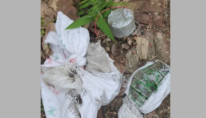 নাইক্ষ্যংছড়ি সীমান্তে ৫ স্থলমাইনসহ সরঞ্জাম উদ্ধার