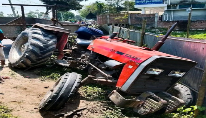 ​কুড়িগ্রামে ট্রাক্টরের আঘাতে অটোচালক নুর আমিন নিহত, ৪ জন আহত
