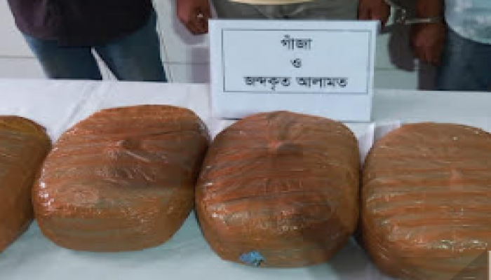 রাজধানীর যাত্রাবাড়ী হতে আনুমানিক ০৩ লক্ষ টাকা মূল্যমানের ০৯ কেজি গাঁজাসহ ০৩ জন মাদক ব্যবসায়ীকে গ্রেফতার করেছে র‌্যাব-১০