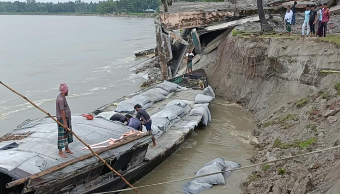 নদী ভাঙ্গনের কষাঘাতে জর্জরিত কুড়িগ্রামের লাখো মানুষ