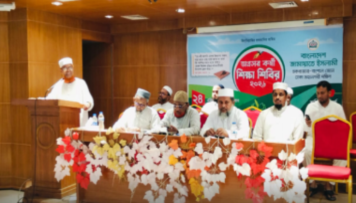 সরকার দলীয় ছাত্র সংগঠন পরিকল্পিতভাবে মব সৃষ্টি করছে - মাওলানা আব্দুল হালিম