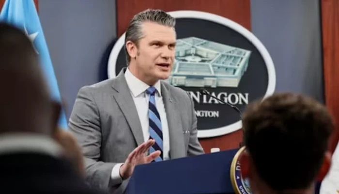 যুক্তরাষ্ট্রের অনুমতি ছাড়া হরমুজে কোনো জাহাজ চলছে না: পিট হেগসেথ