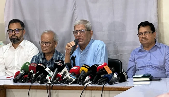 জামায়াতকে রাজনৈতিকভাবে নির্মূলে কাজ করতে হবে: মির্জা ফখরুল